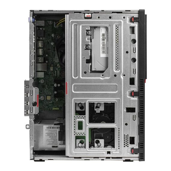 Комп'ютер Lenovo ThinkCentre M710 Tower / Intel Core i5-7400 (4 ядра по 3,0 - 3,5 ГГц) / 8 ГБ DDR4 / 240 ГБ SSD / Intel HD Graphics 630 / DVD-ROM б/в | Зображення 2