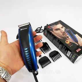 Машинка для стрижки волосся міцна Domotec MS-3302, Машинка для стрижки волосся з мотором LI-12