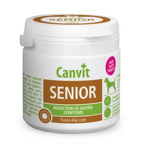 Витамины Сanvit Senior for dogs для поддержания здоровья стареющих собак 100 гр