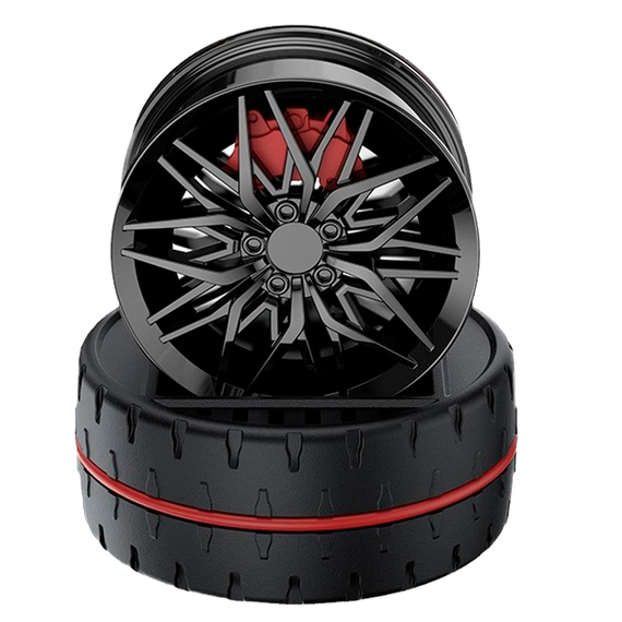 Ароматизатор на сонячних батареях колесо, автомобільні парфуми в машину обертові автомобільний диск