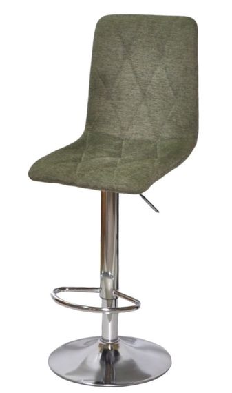 Барный стул Melvin Fred Bar CH-Base, хромированная опора Ø 385, с регулировкой высоты сиденья, мягкая обивка | Зображення 5