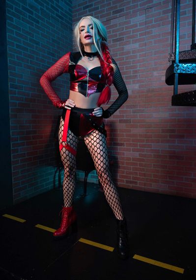 Еротичний костюм Leg Avenue Crime Spree Sweetie Costume L, топ, шорти | Зображення 3