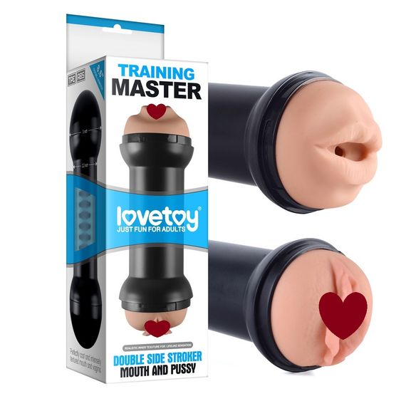 Мастурбатор подвійний Traning Master Flesh Sex Aura