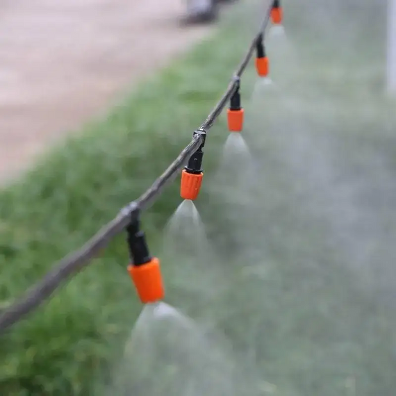 Система поливання саду MUCIAKIE, насадка для поливання автоматична садова, 10 метрів | Зображення 1