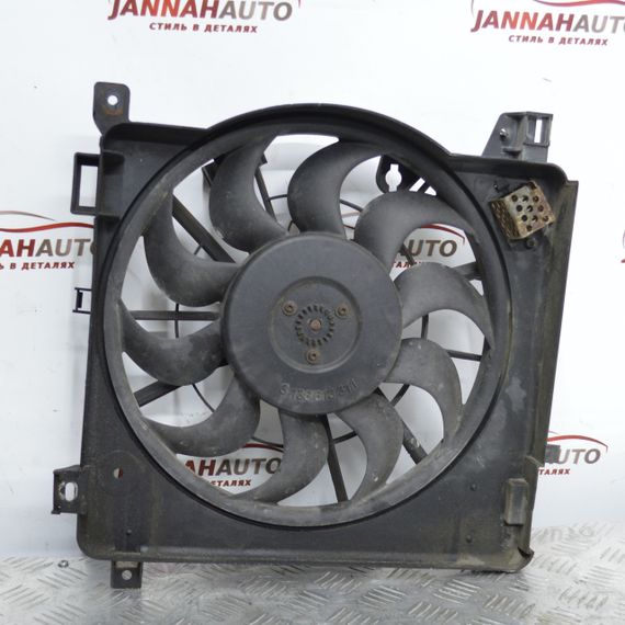 Вентилятор радіатора 1.9 CDTI Opel Astra H Zafira B дифузор в зборі з двигуном Опель Астра Зафіра 0130303304