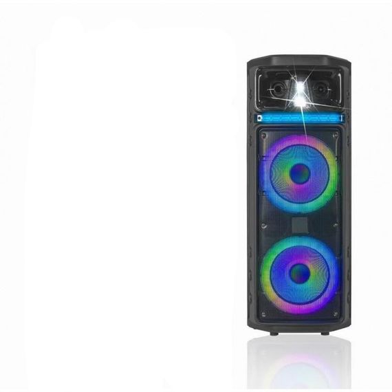 Портативна колонка валіза XPRO M2102 40Вт, USB, SD, FM радіо, Bluetooth, 1 мікрофон, ДК (41195-M2102) | Зображення 3