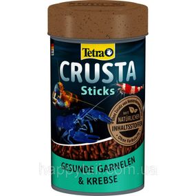 Корм в палочках Tetra Crusta Sticks для креветок и раков тонущий — рацион для ракообразных 100 мл