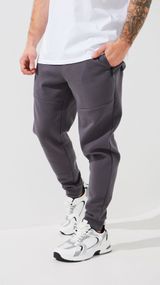 Спортивні штани однотонні чоловічі GENUA G01225-0005 2XL Графітовий shop (2000999393785)