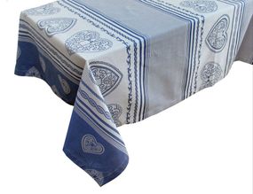 Скатертина з мерсеризованої бавовни SKM04, 150x210, Прямокутна, Класичний, 100% бавовна, Мерсеризована бавовна
