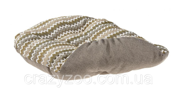 Подушка для собак та котів Ferplast Relax 55/4 Map 55×36 см зелений зиг-заг 82055077 | Зображення 1
