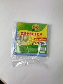 Серветка з мікрофібри універсальна 1 шт. TM Eco Plus 30*30 см