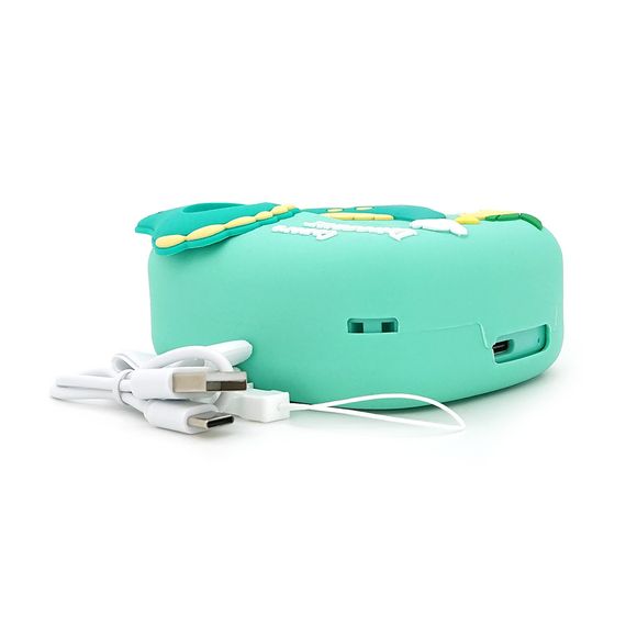 Дитячий фотоапарат D1-A Зелений Динозавр, екран IPS 2,4-дюйми, Type-C, Green, BOX | Зображення 3