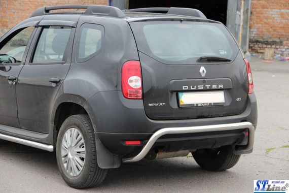 Задня дуга скоба (нерж.) для Dacia Duster 2008-2018 рр | Зображення 2