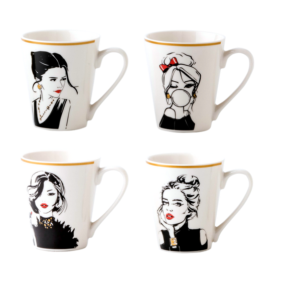 Чашка Парижанка VT-C-156310 Vittora 310 мл