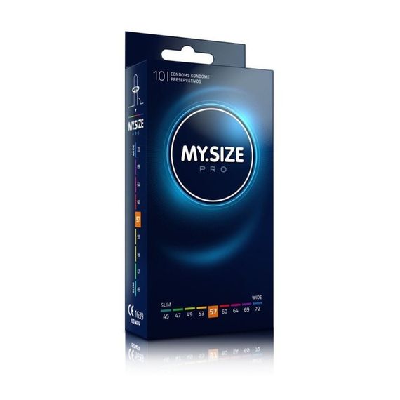 Презервативи ультратонкі латексні My.Size Regular 57 мм (ціна за упаковку, 10 шт.)