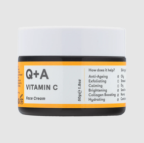 Освітлюючий крем для обличчя з вітаміном С Q+A Vitamin C Radiance Face Cream (50 g)