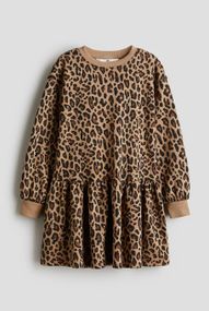 Дитяча тепла сукня для дівчинки H&M 92 см Бежева (25121104A)