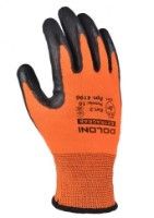 Рукавички 4196 трикотаж латексне покриття неповний облив р.10(XL) помаранч EXTRAGRAB ДКГ