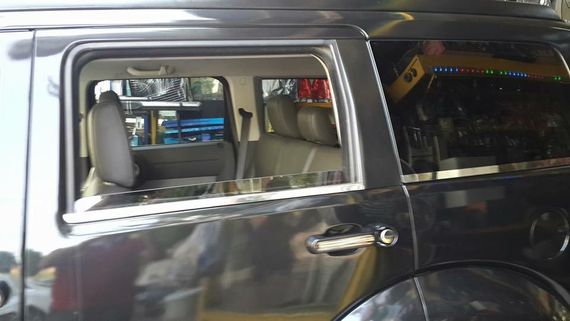 Накладки на ручки (4 шт, нерж) для Jeep Cherokee/Liberty 2007-2013рр | Зображення 2