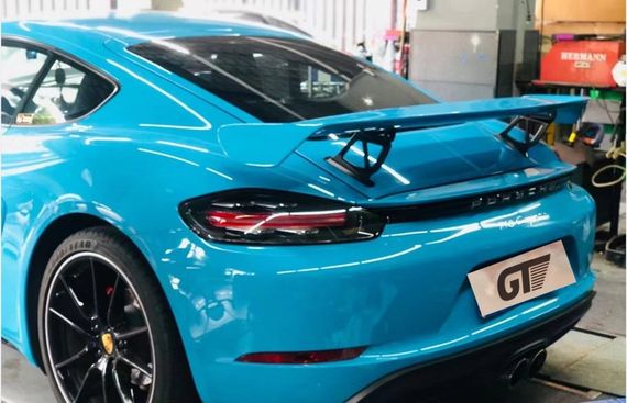 Спойлер GT4 для Porsche Boxster/Cayman 982 (718) 2016- гг
