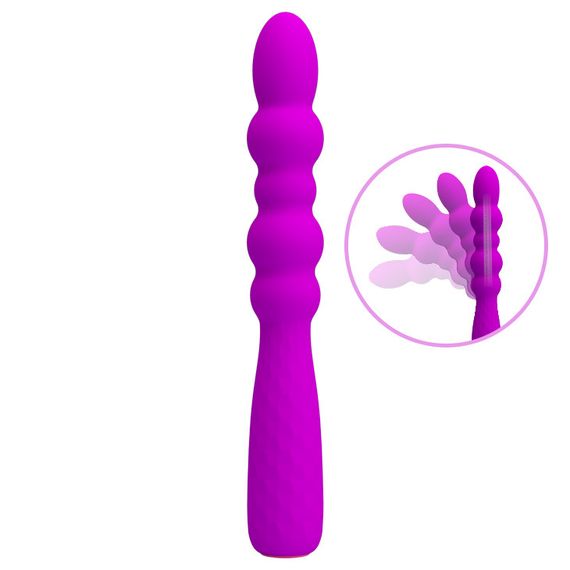 Вібратор - Pretty Love Monroe Vibrator Purple Sex Aura | Зображення 6