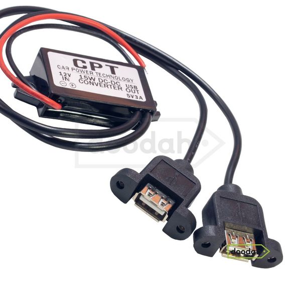 Авто / Мото зарядний пристрій USB - CPT mod 2  - гарантія від магазину | Зображення 5