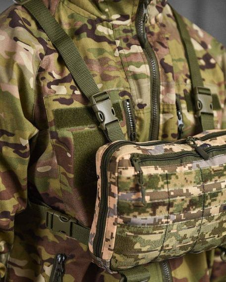 Тактична нагрудна сумка адміністратора Molle для планшета піксель | Зображення 3