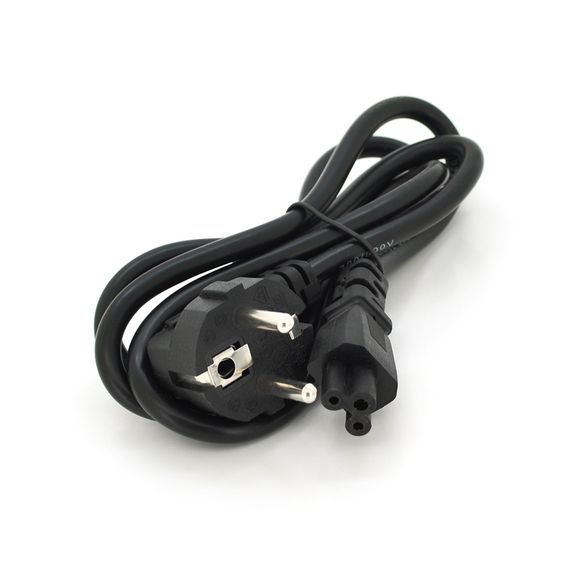 Блок живлення MERLION для ноутбука DELL 65W штекер Type-C, довжина 0,9м + кабель живлення | Зображення 1