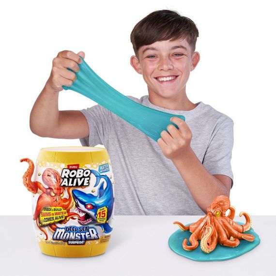 Интерактивный игровой набор "Глубоководный сюрприз: Осьминог" ROBO ALIVE S1 Pets & Robo Alive 71155B | Зображення 8
