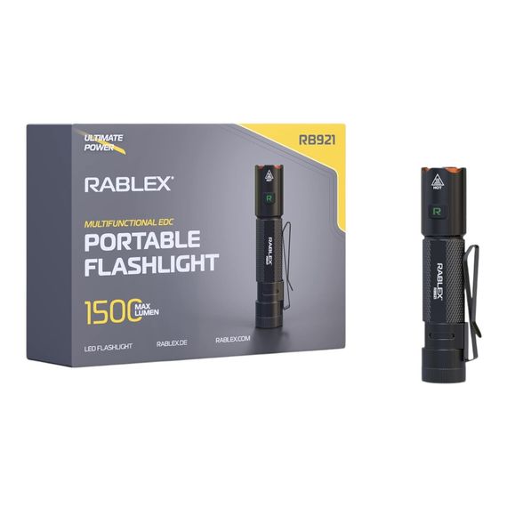 Ручний ліхтар Rablex RB921, XHP35 LED, Zoom, зарядка Type-C | Зображення 3