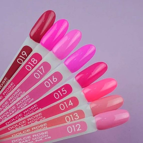 Гель-лак BABY MOON Dolce Rose №18 глубокий ярко-розовый, 6 мл | Зображення 1