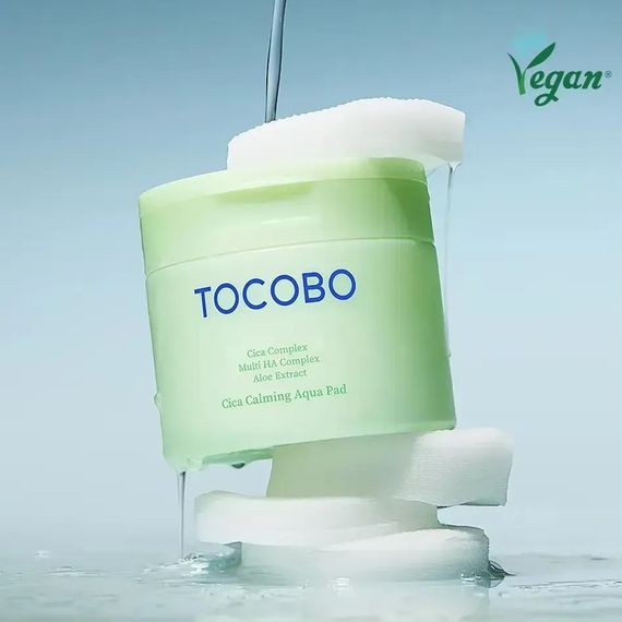 Заспокійливі тонер-педи з центелою Tocobo Cica Calming Aqua Pad (60 pads) | Зображення 1