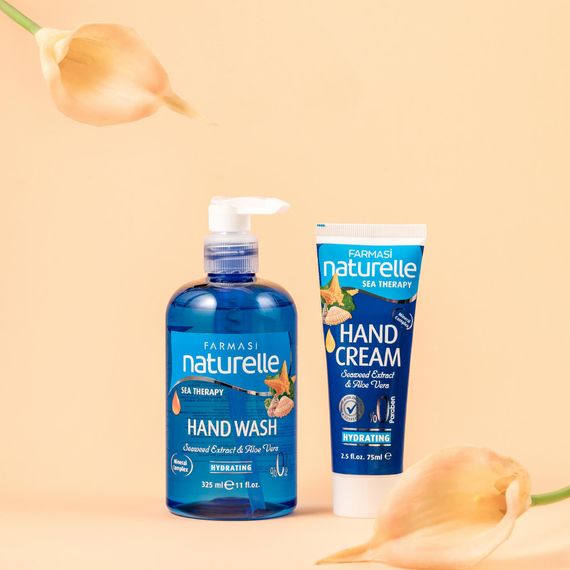 Крем для рук увлажняющий с морскими минералами Farmasi Naturelle Sea Therapy 75 мл | Зображення 3