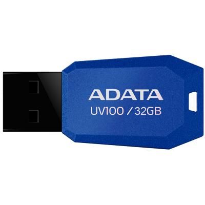 USB флеш накопичувач ADATA 32GB DashDrive UV100 Blue USB 2.0 (AUV100-32G-RBL) (AUV100-32G-RBL)