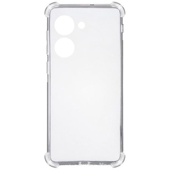 TPU чохол GETMAN Ease logo посилені кути Full Camera для Realme C33 Безбарвний (прозорий) | Зображення 5