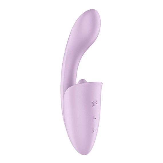 Вагинально-клиторальный вибратор Satisfyer Tongue Expert с язычком Sex Aura | Зображення 1