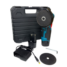 Аккумуляторная угловая шлифмашина Tool Set 12V с 2 АКБ и кейсом / ART-5094