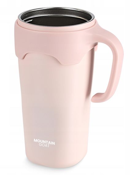 Термокухоль Mountain Goat зі соломинкою 0.65 л Pink (P-5905973406130)