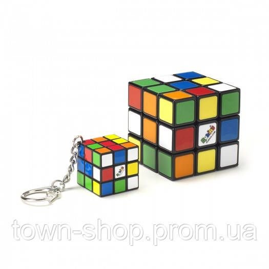Набор головоломок 3х3 Rubik's Классическая Упаковка - Кубик и мини-кубик (с кольцом) | Зображення 2
