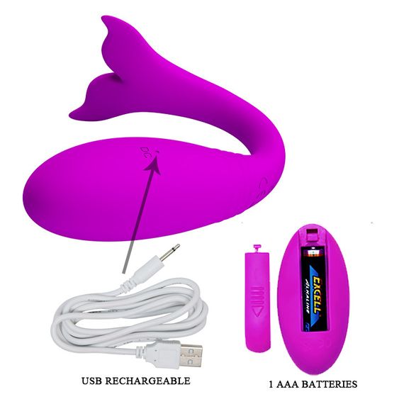 Вібратор - Pretty Love Jordyn Stimulator Purple Sex Aura | Зображення 6