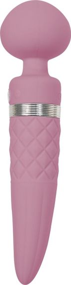 Вибромассажер 2в1 PILLOW TALK - Sultry Pink, классический массажер и вибратор с ротацией, подогрев sexstyle | Зображення 12