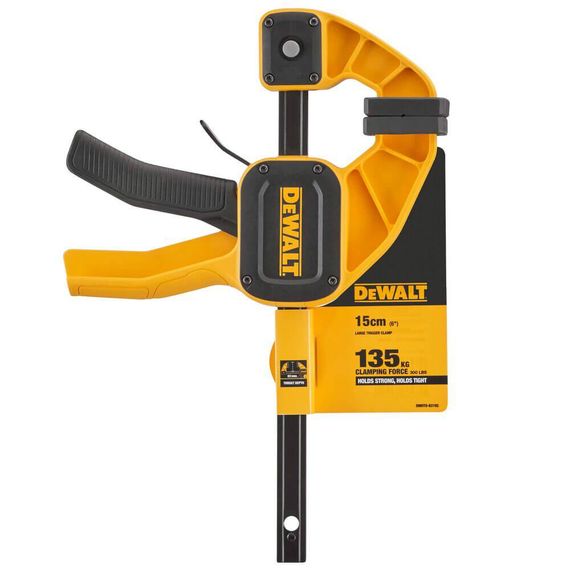 Струбцина L триггерная с максимальным усилием сжатия 135 кг DeWALT DWHT0-83192 | Зображення 2
