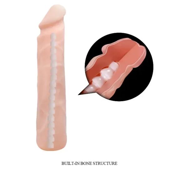 Фалоімітатор реалістичний з хребтом Baile Love Companion, 24 см Sex Aura | Зображення 6