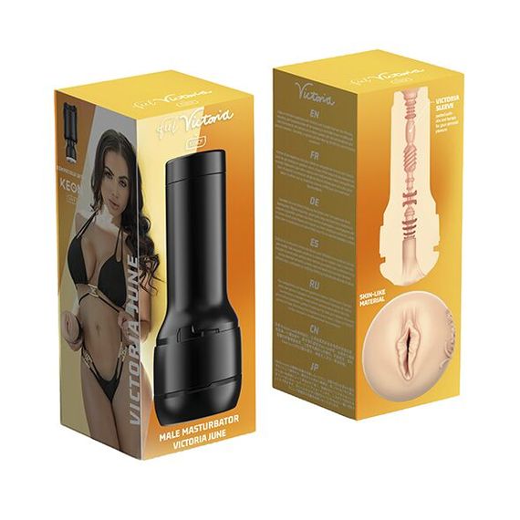 Мастурбатор Kiiroo Feel Victoria June, копія вагіни порнозірки | Зображення 5
