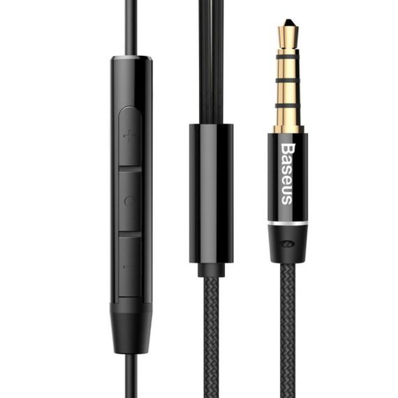 Навушники Baseus Encok H06 lateral in-ear Wire Earphone Black 3.5 mini-jack | Зображення 2
