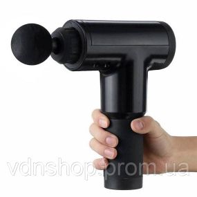 Масажер акумуляторний для тіла м'язовий портативний ручний Fascial Gun KH-320, Вібраційний пістолет TP-82
