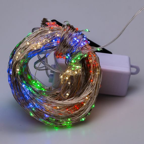 Гірлянда світлодіодна кінський хвіст GarlandoPro 600LED Роса 20 ліній 8 режимів 3м кінський хвіст гірлянда 1733013ML | Зображення 5