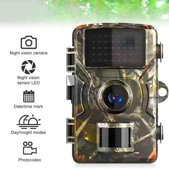 Міні відеореєстратор для полювання на батарейках, IP66, DL-001 / Мисливська відеокамера / Фотопастка для полювання | Зображення 2