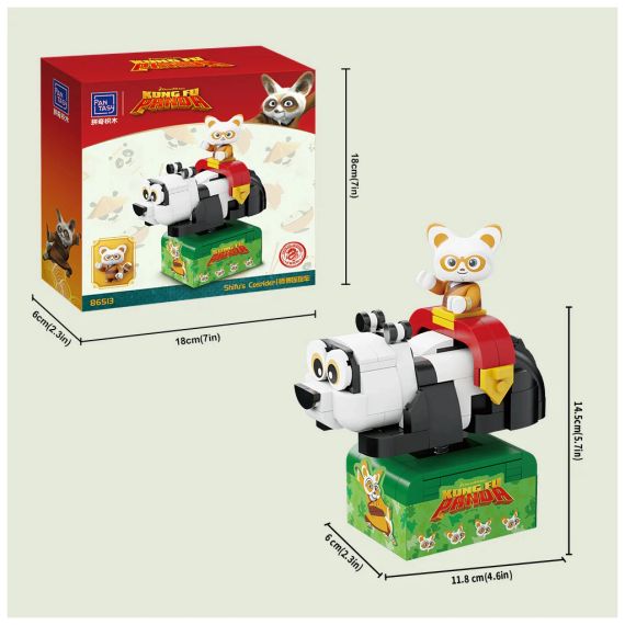 Конструктор Pantasy Kung Fu Panda Косрайдер Шифу (86513) | Зображення 3