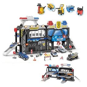 Детская игрушка паркинг "City Actione" SK-739JB 2 машинки в комплекте, свет, звук